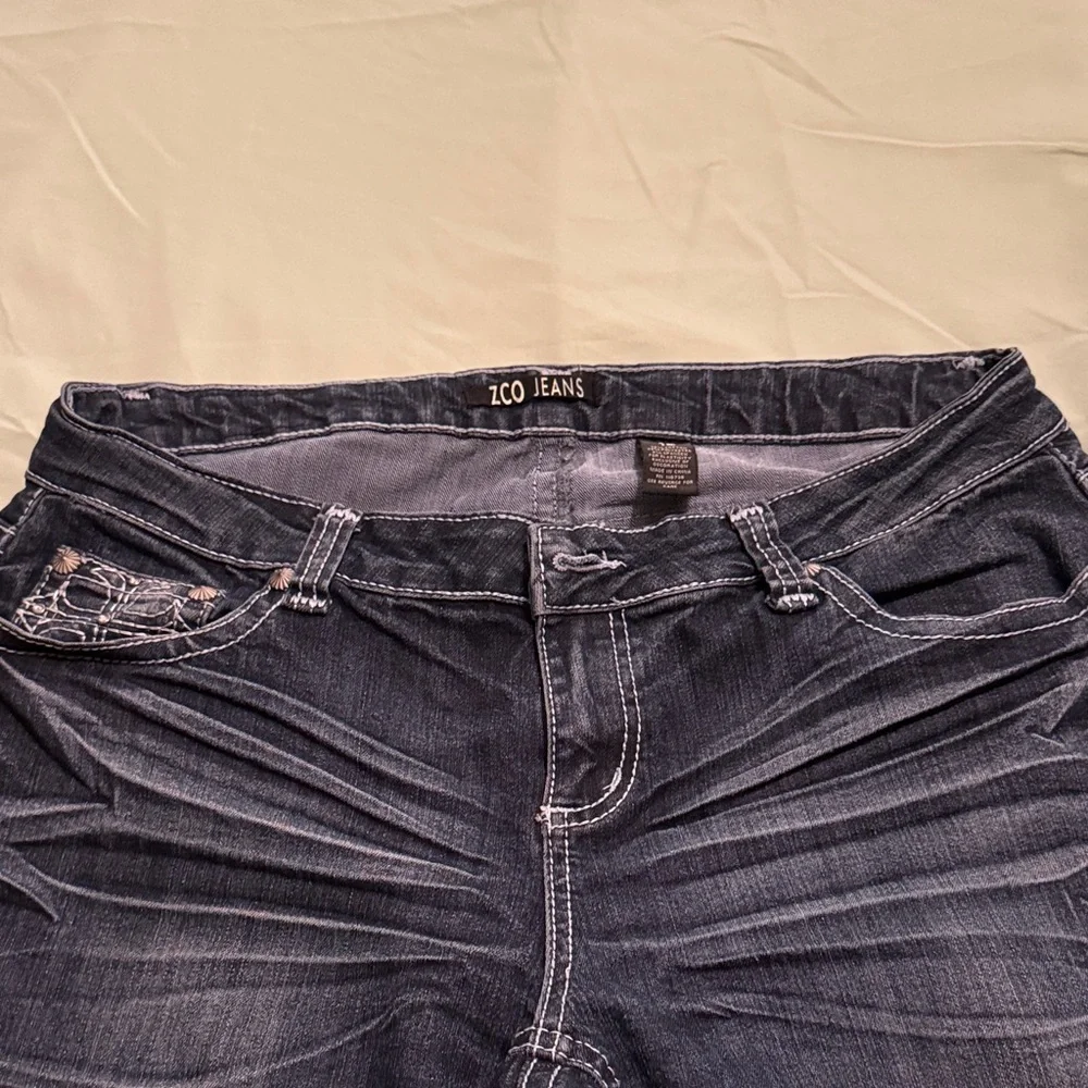 ZCO Jeans Women's High Rise Indigo Denim - Picture 3 of 4